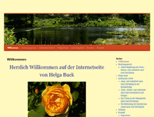 Tablet Screenshot of helgabuck.de